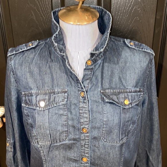 Jones New York Jeans Dress -Small - Picture 3 of 13